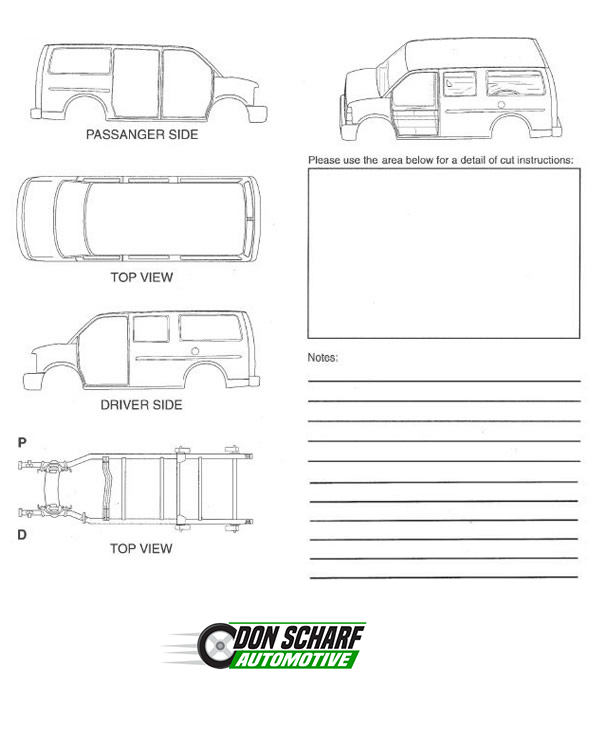 minivan cutsheets